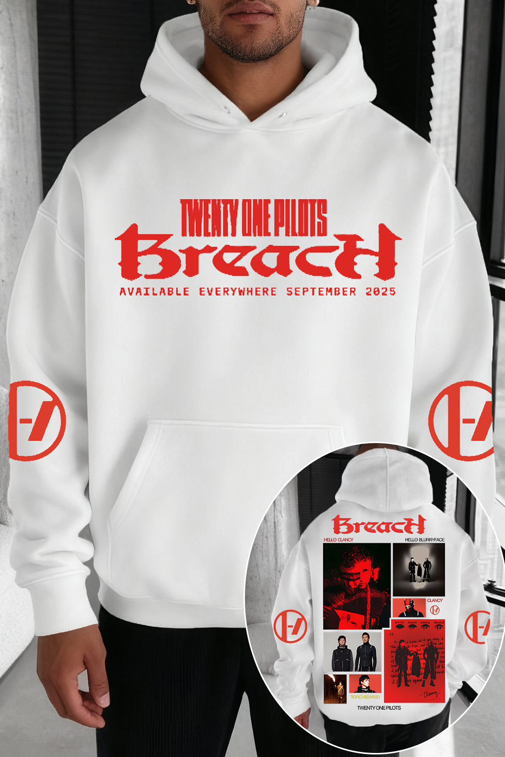 Twenty One Pilots Breach Album Hoodie