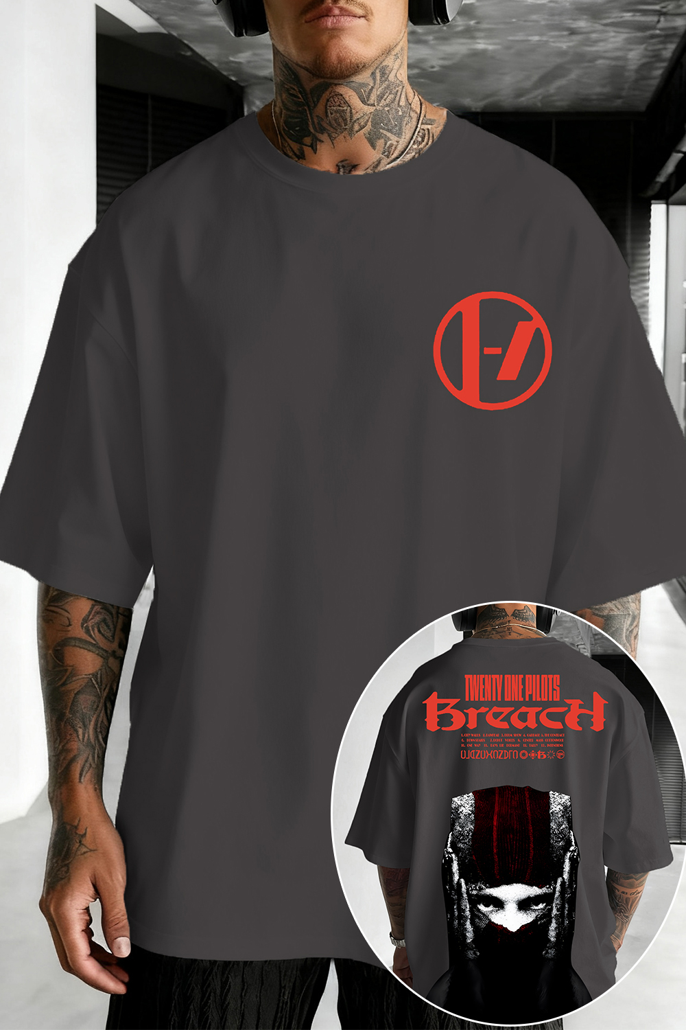 Twenty One Pilots Poster 2-Sided Print T-Shirt