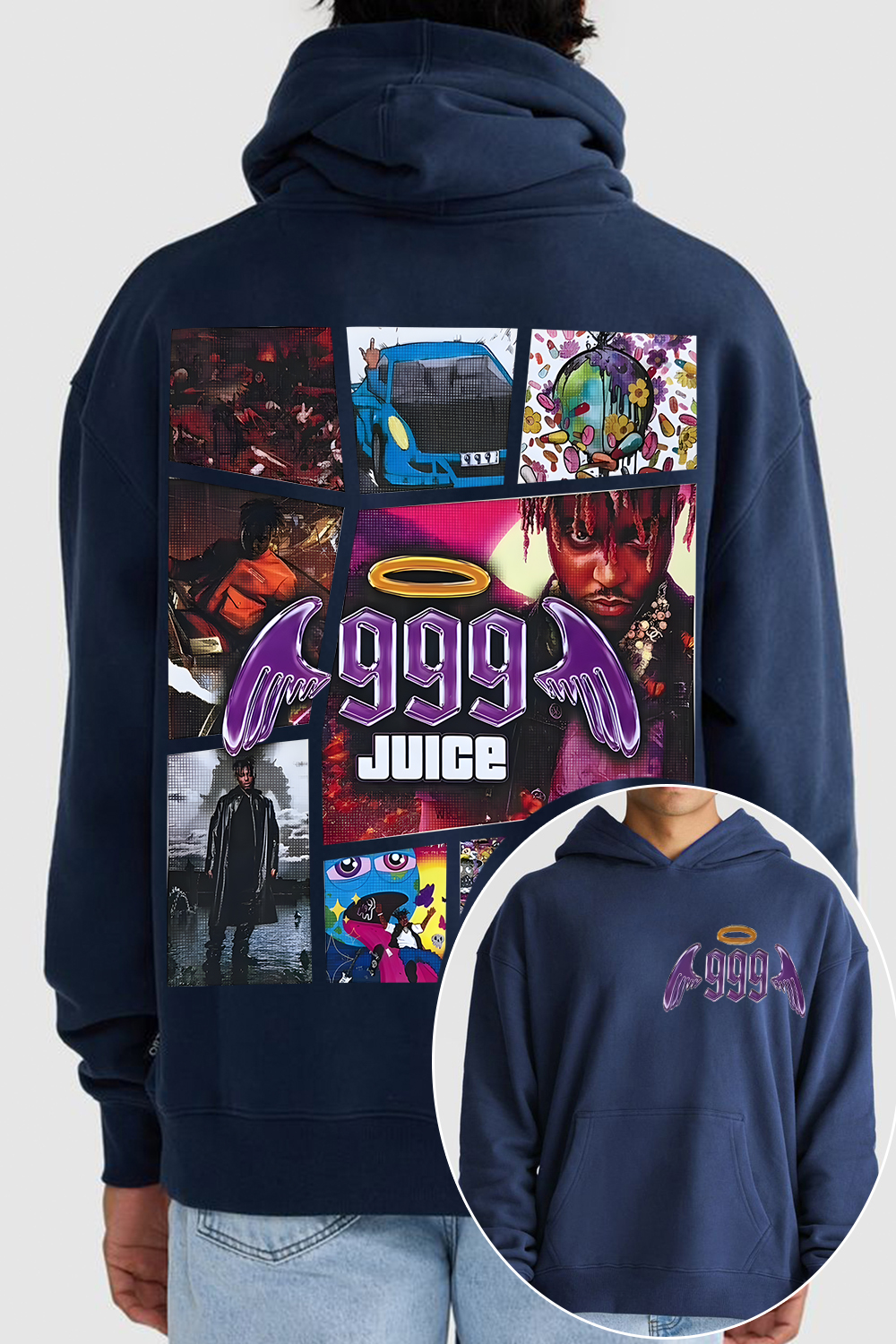 Juice WRLD 999 😱 Hoodie For Men