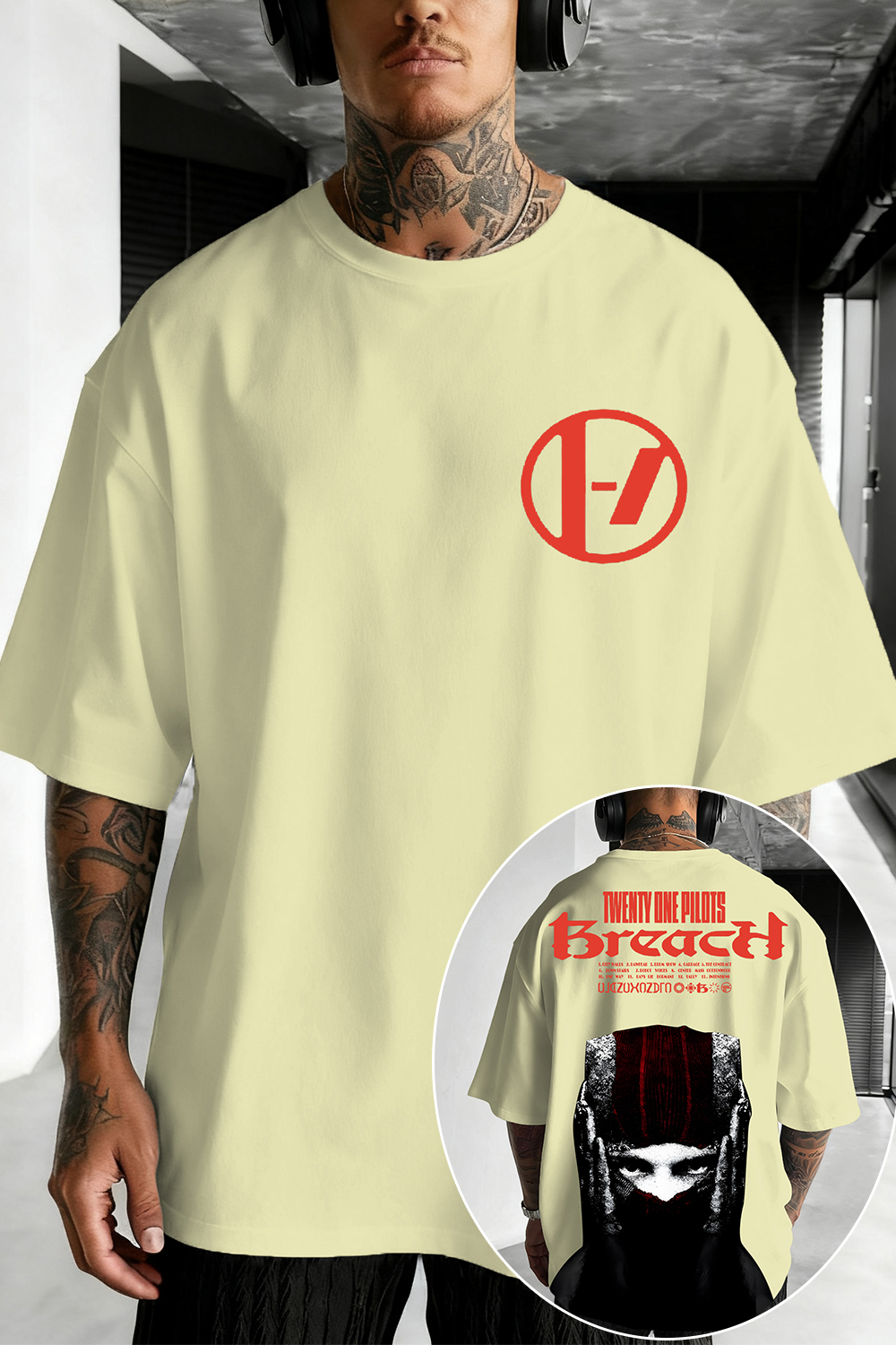 Twenty One Pilots Poster 2-Sided Print T-Shirt
