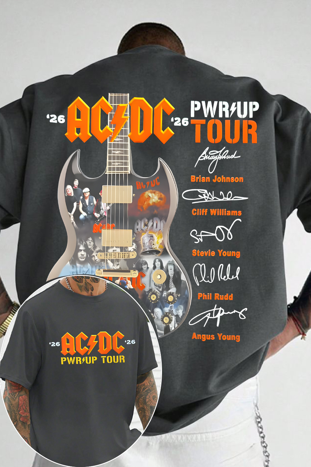 AC/DC 2026 Tour Tee