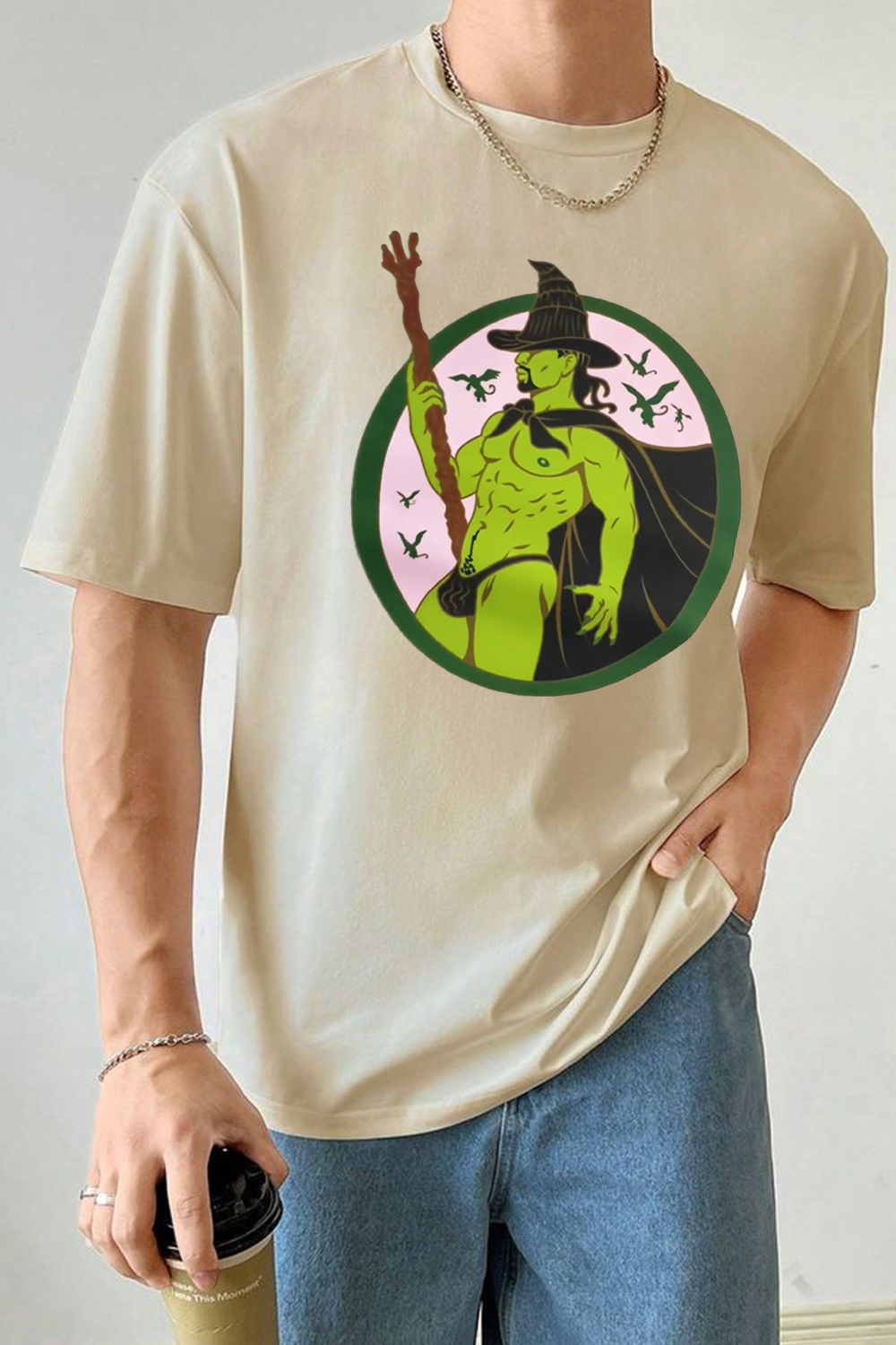 Gay Elphaba Witch Tee For Men