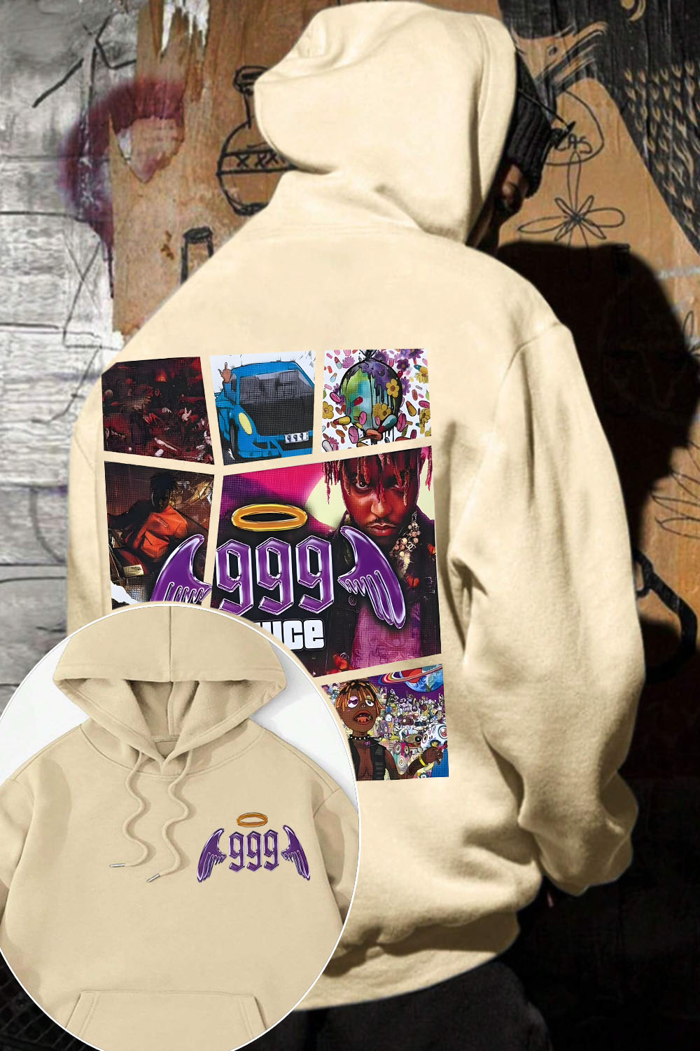 Juice WRLD 999 😱 Hoodie For Men