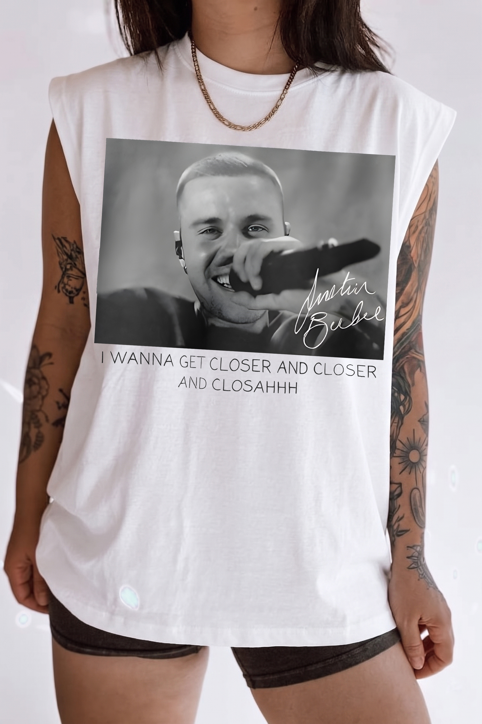 Justin Bieber Coachella Vest