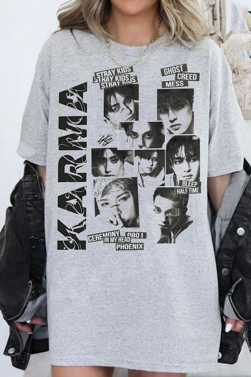 Stray Kids Fans Printed T-Shirt