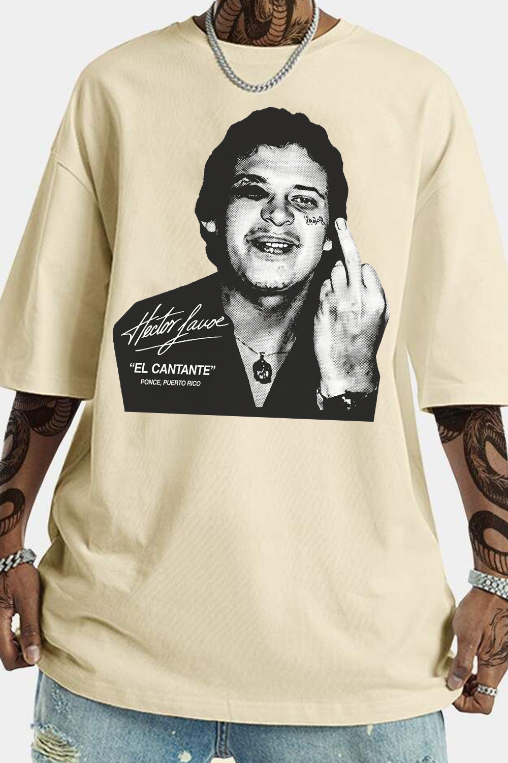 Hector Lavoe El Cantante Portrait T-Shirt
