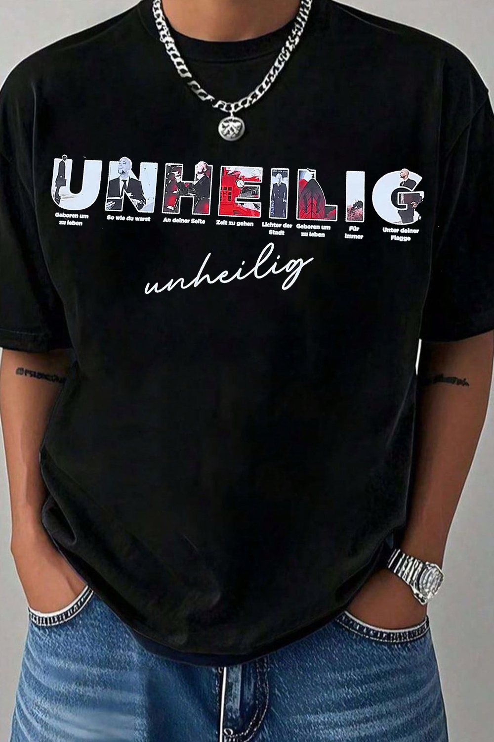 Unheilig T-Shirt Offizielles Fan Shirt Von Der Graf