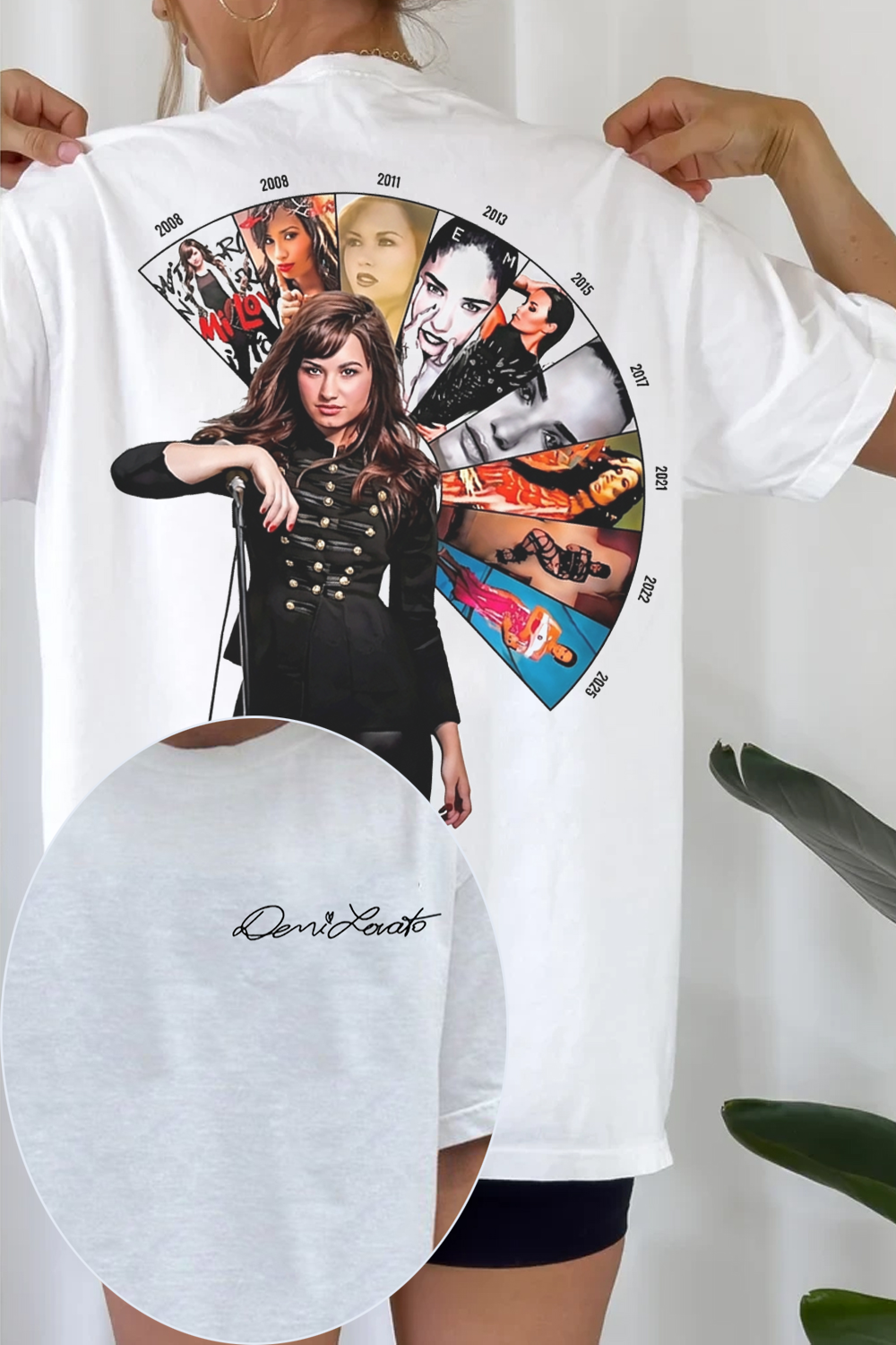 Demi Lovato 2-Sided Shirt