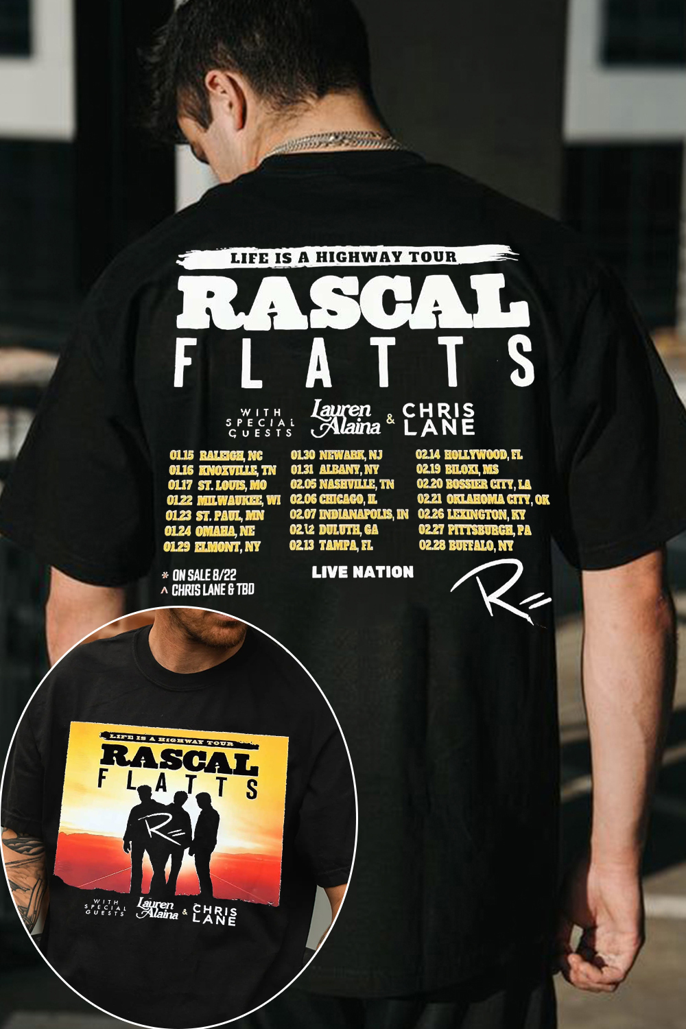 Rascal Flatts Tee