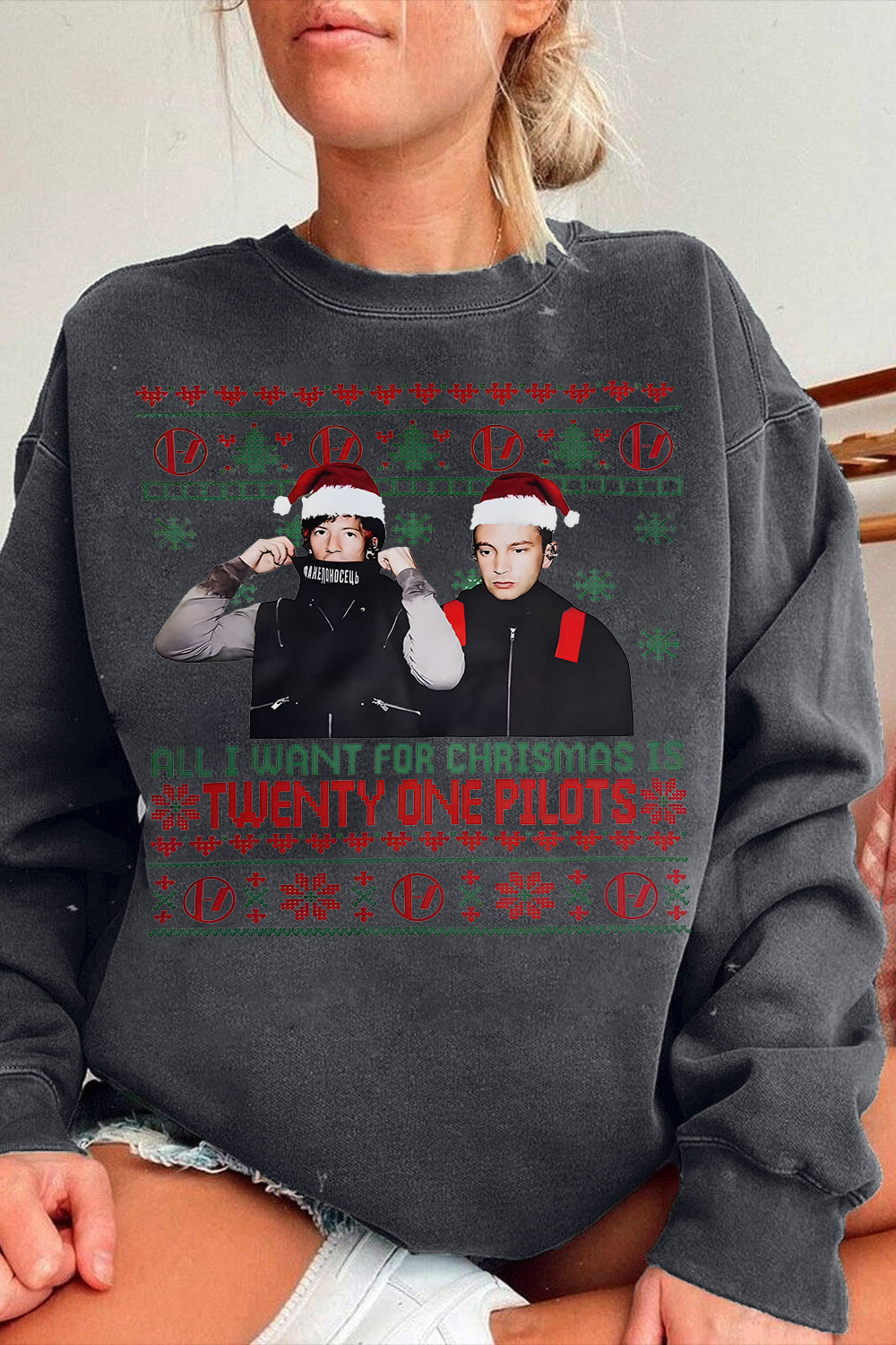 Twenty One Pilots Sweatshirt For Women