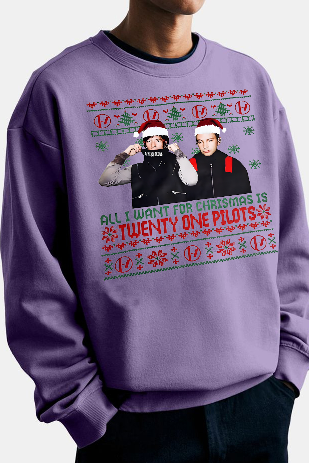 Twenty One Pilots Sweatshirt For Men