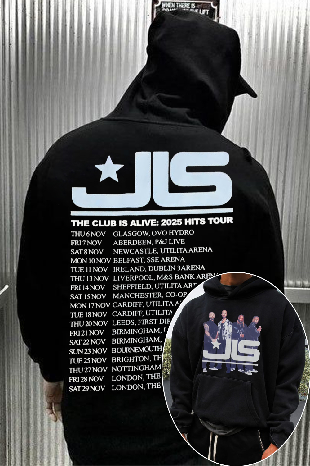 JLS Tour 2025 Hoodie