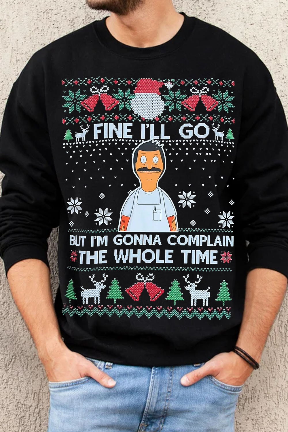 Bobsburgers Christmas Sweatshirt