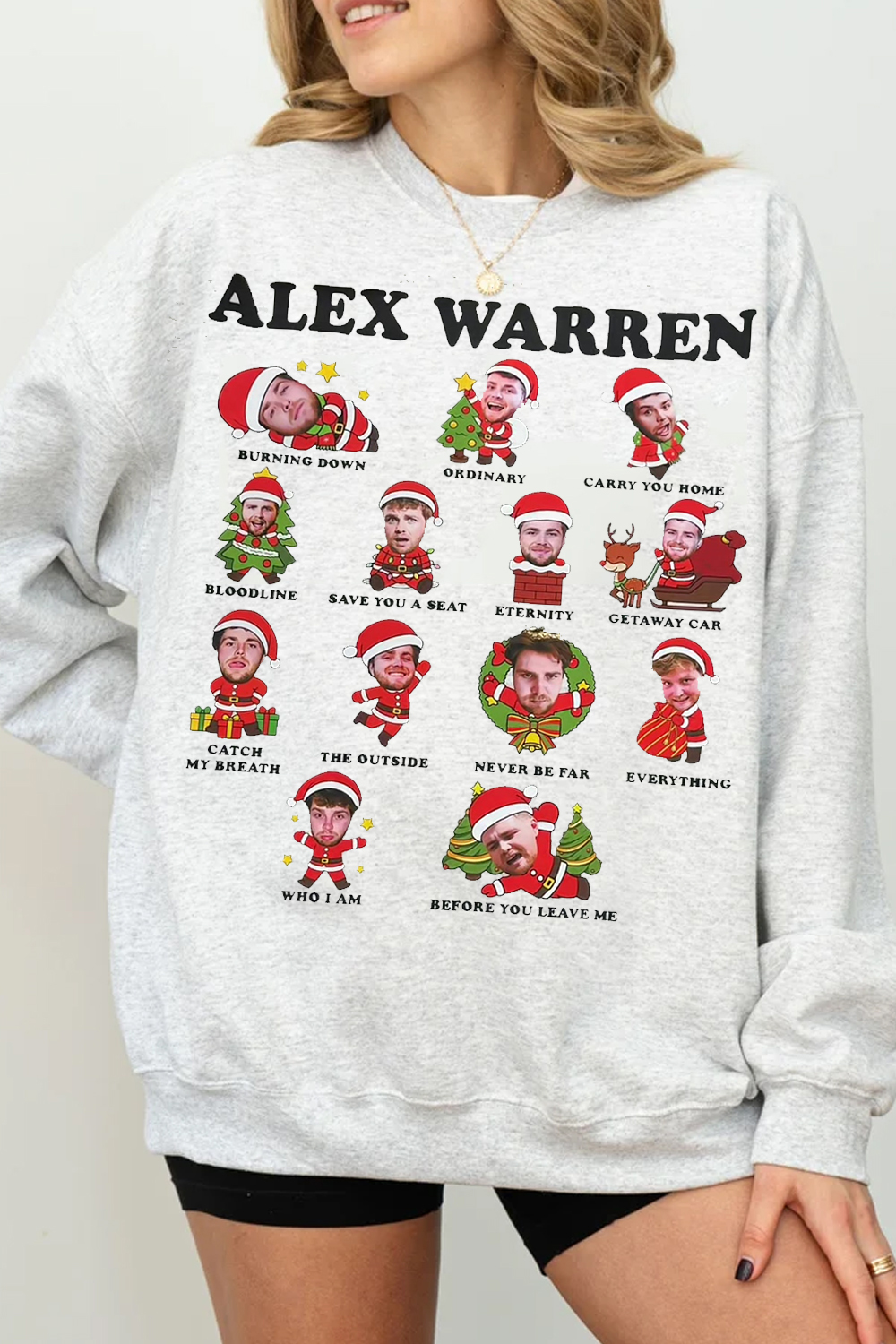 Alex Warren 🎄 Sweatshirt