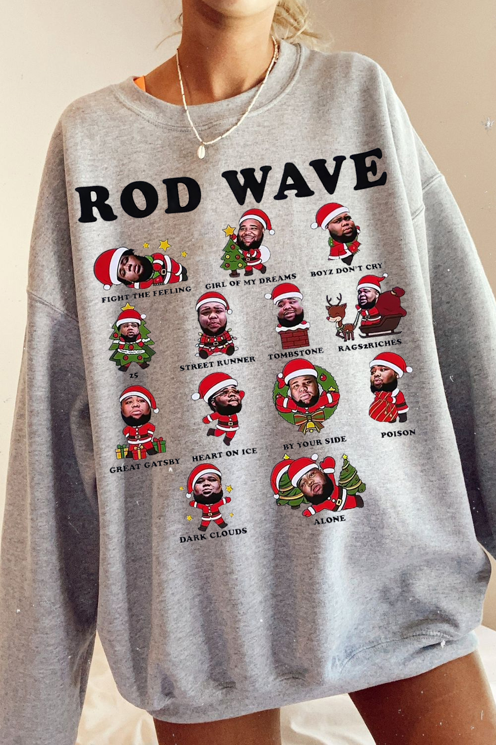 Rod Wave 🎄🦋 Sweatshirt