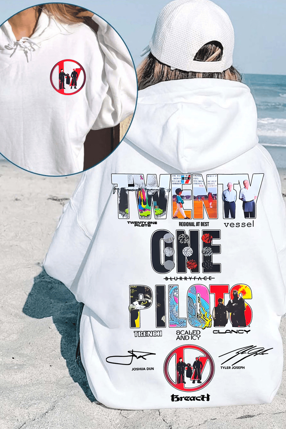 Twenty One Pilots Album Hoodie For Women