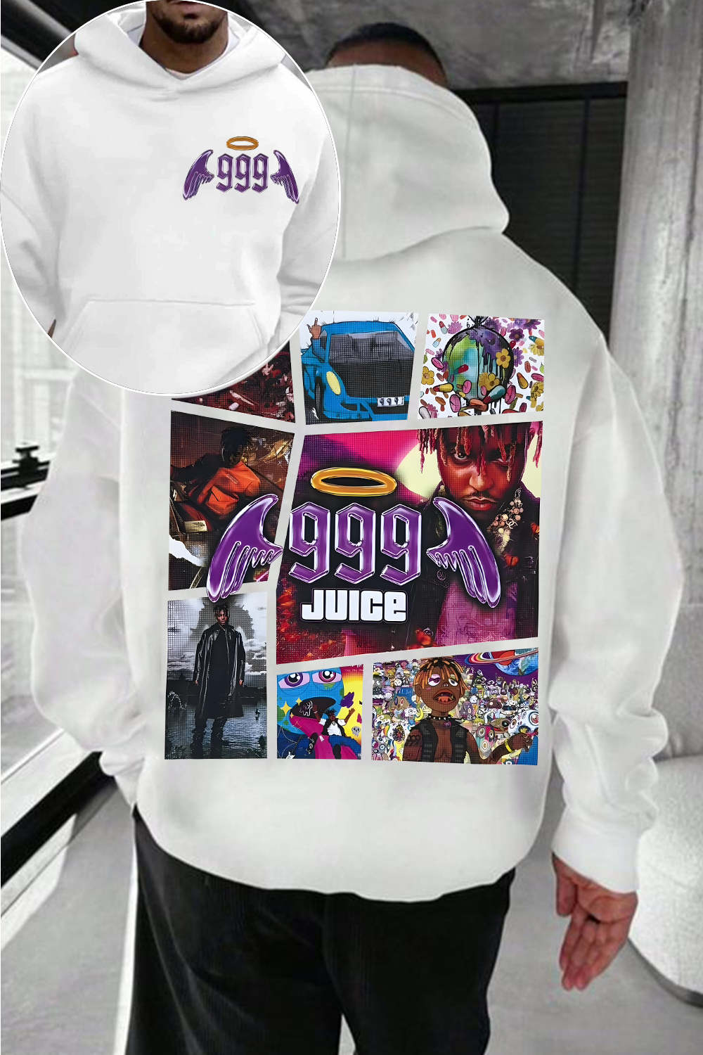 Juice WRLD 999 😱 Hoodie For Men