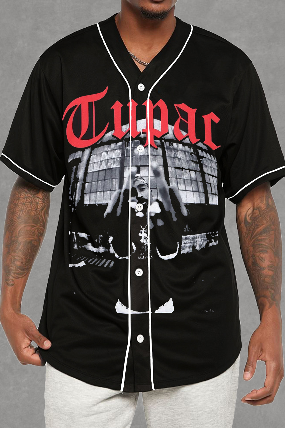 tupac Baseball Jersey