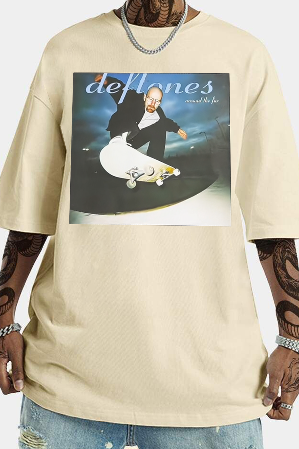 Breaking Bad x Deftones Graphic Tee For Men