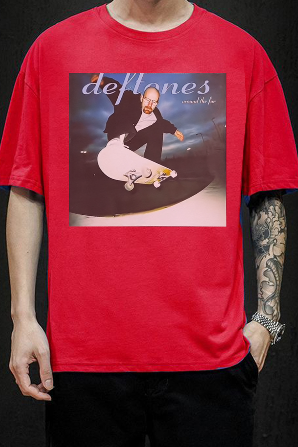 Breaking Bad x Deftones Graphic Tee For Men