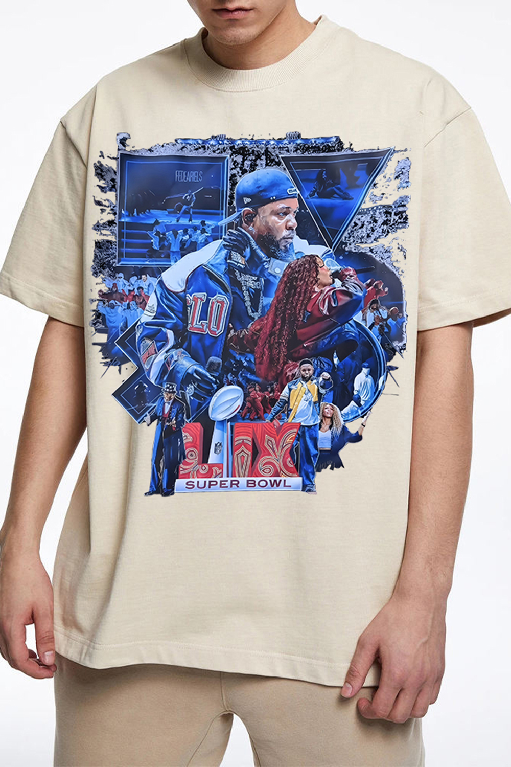 Kendrick Lamar Super Bowl Tee For Men