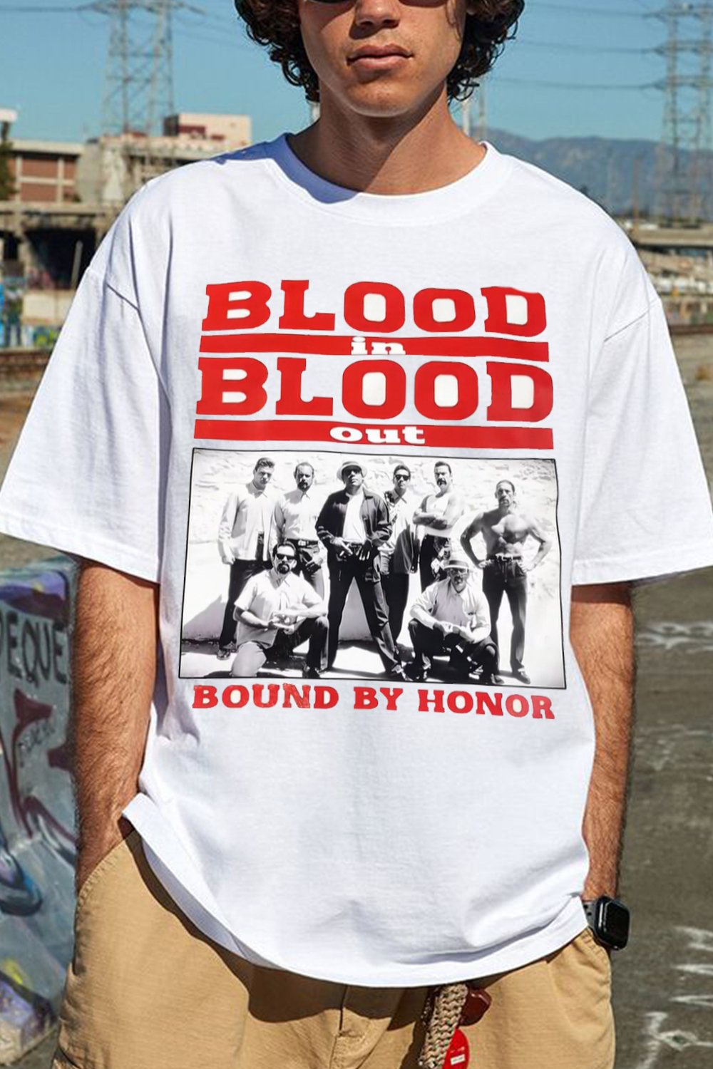 Blood in, blood out men shirt