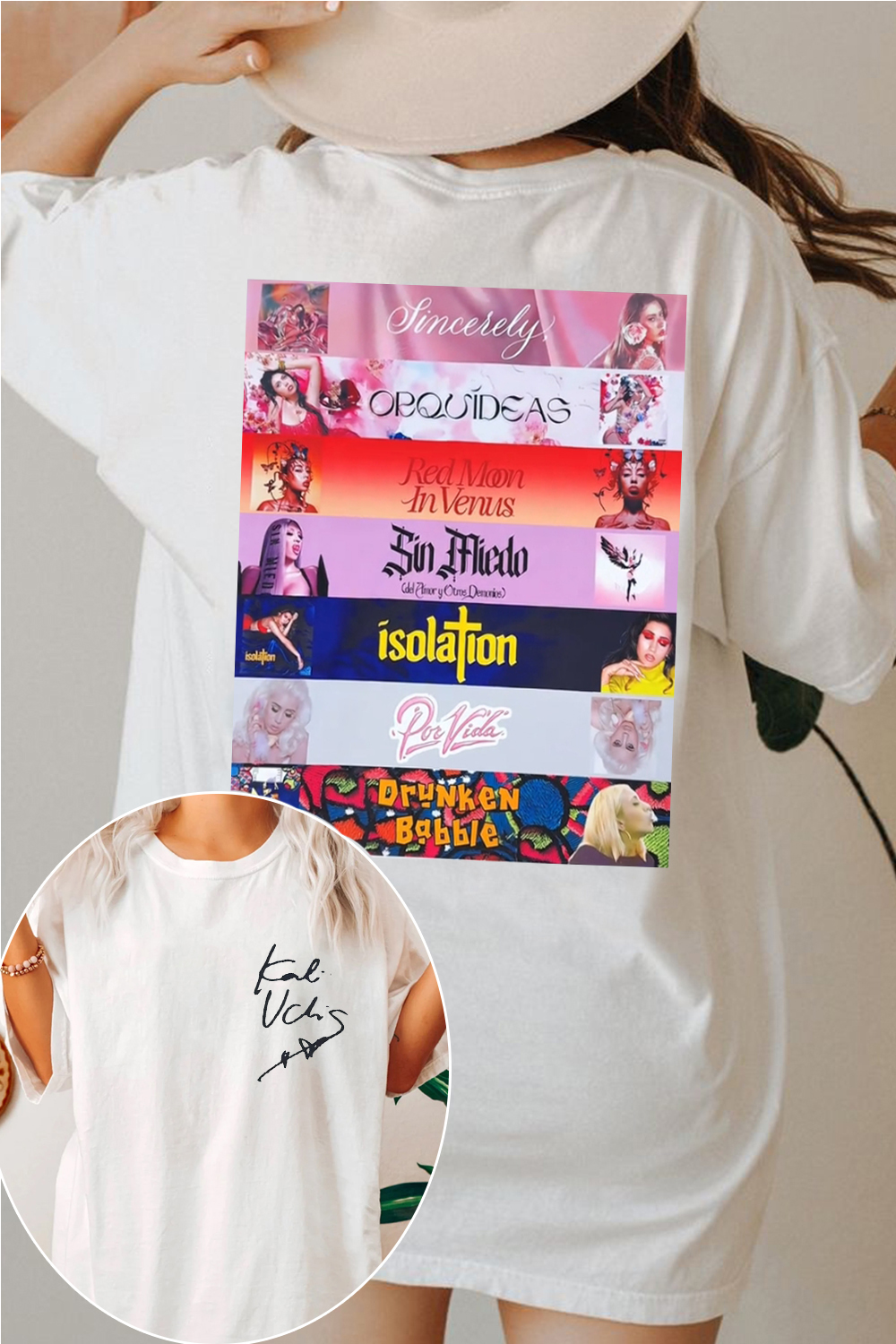 Kali Uchis albums shirt