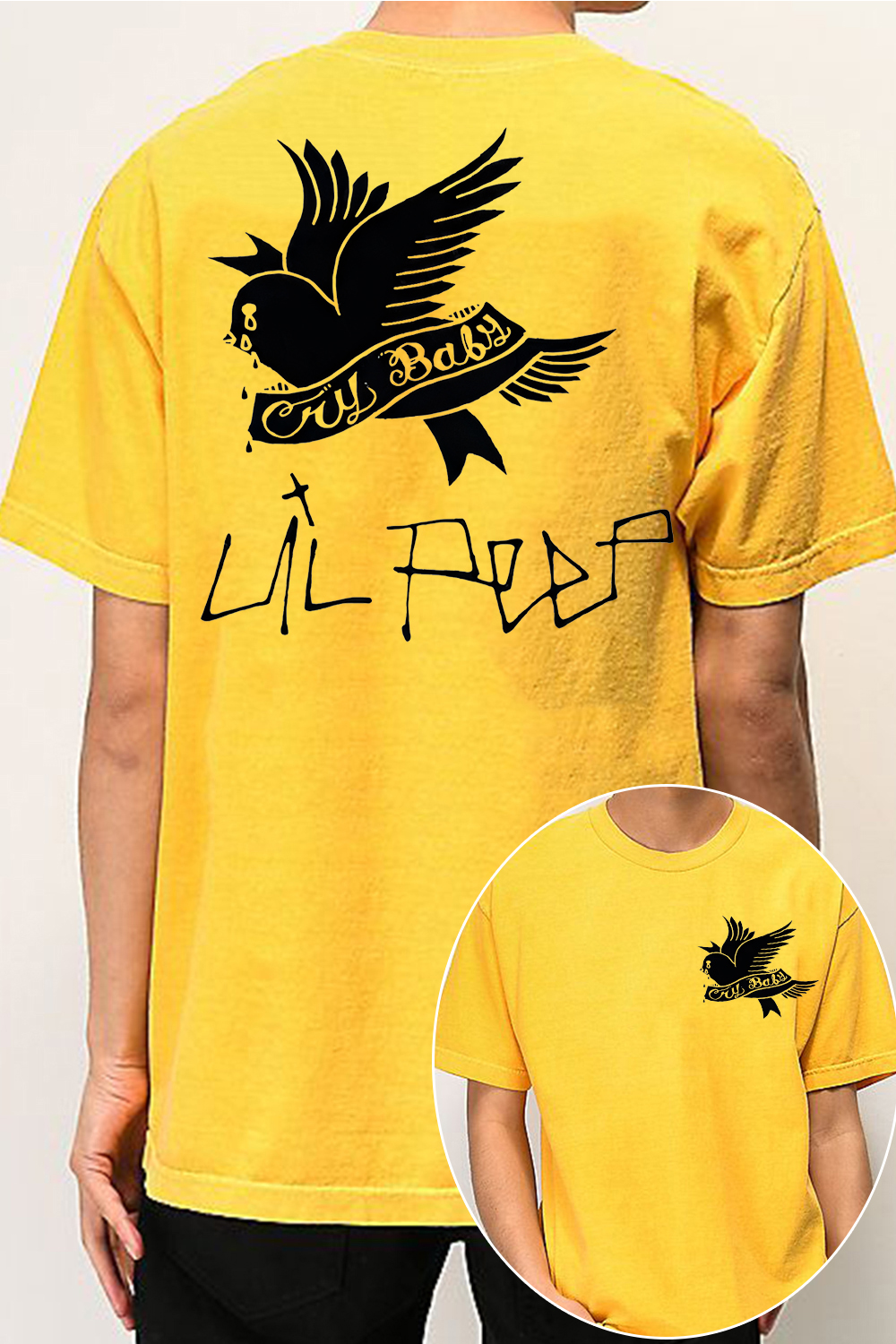 Lil Peep 'Cry Baby' 2-Sided T-Shirt
