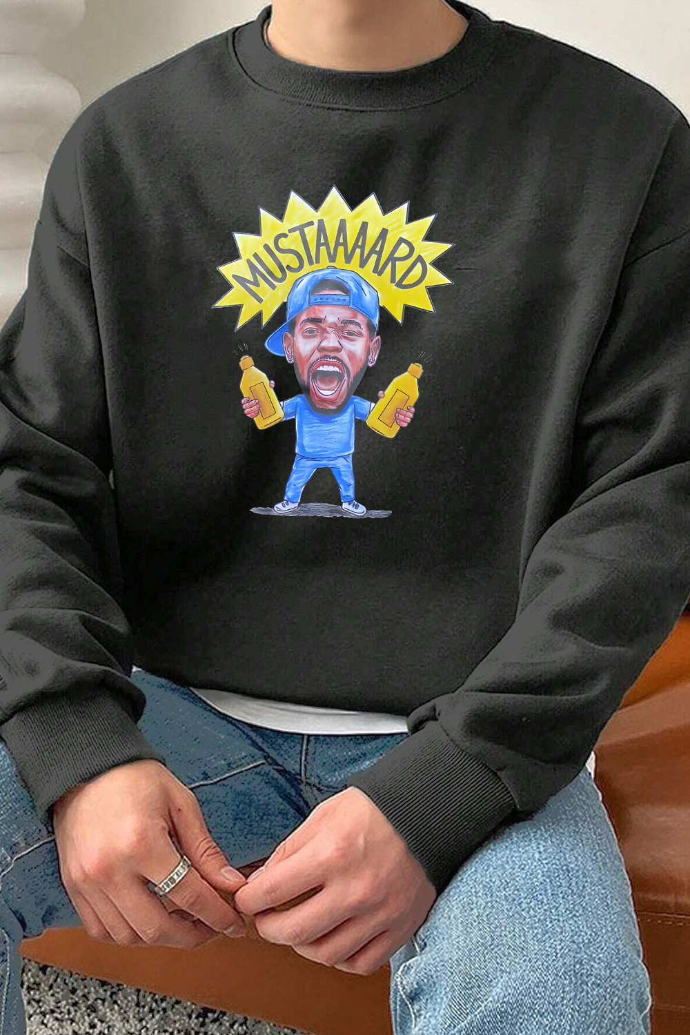 MUSTAAAARD Kendrick Fleece Sweatshirt For Men