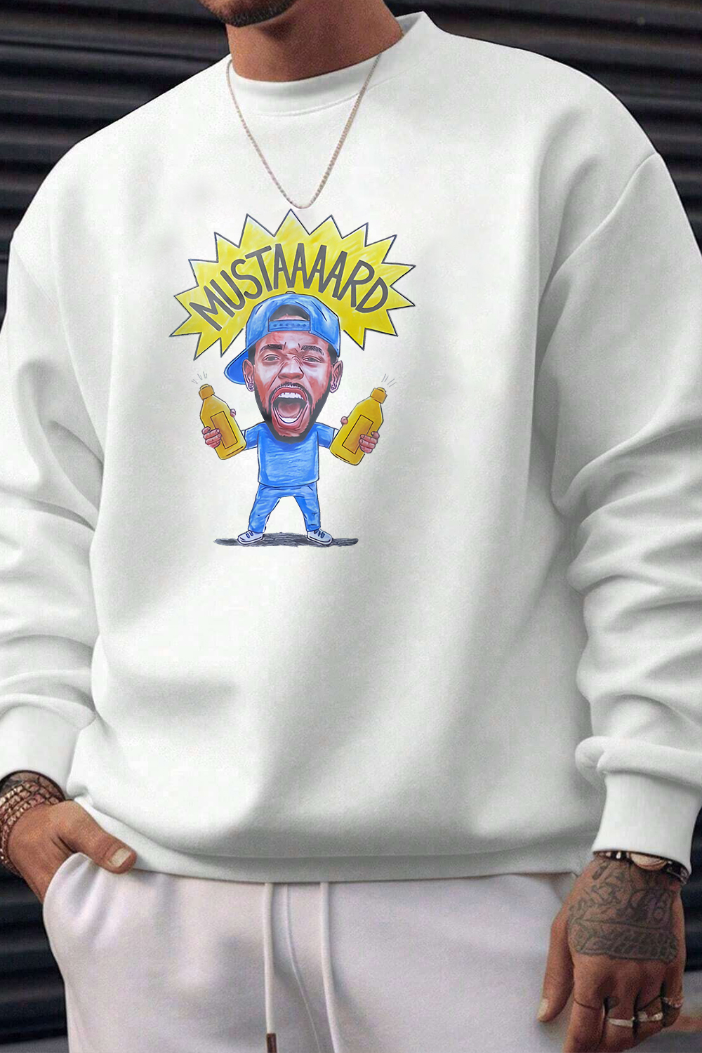 MUSTAAAARD Kendrick Fleece Sweatshirt For Men