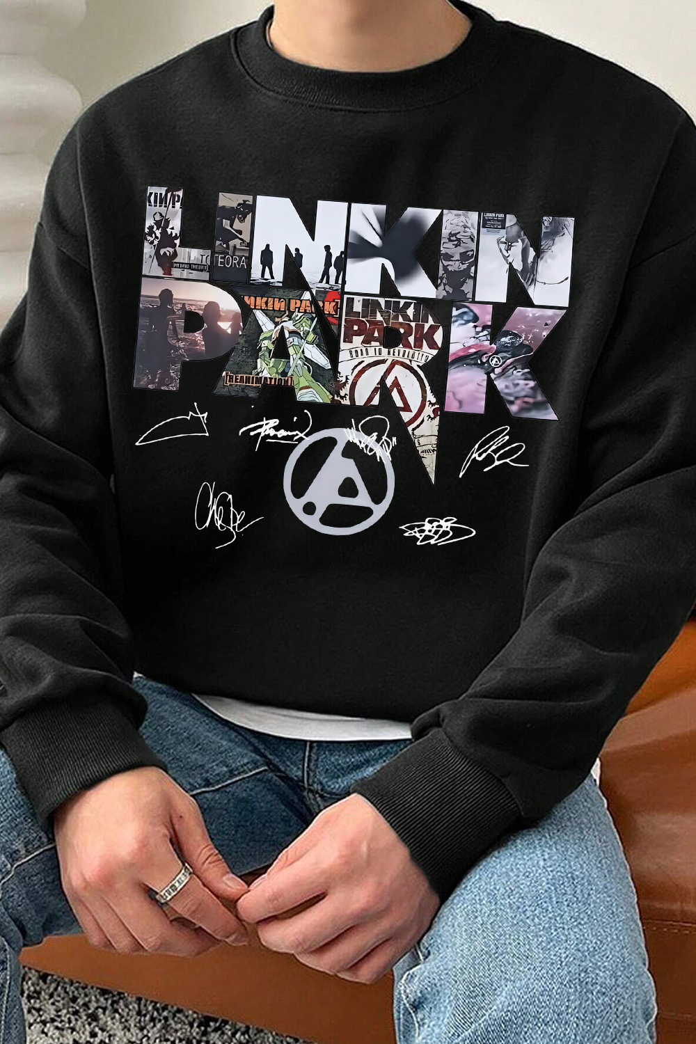linkin Album sweatshirt For Men
