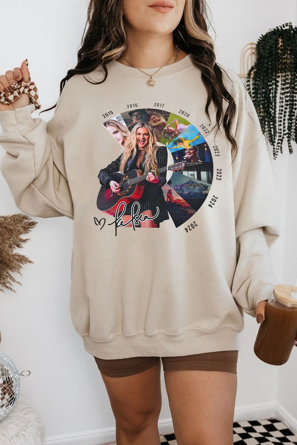 kelseaballerini Crew Neck Sweatshirt