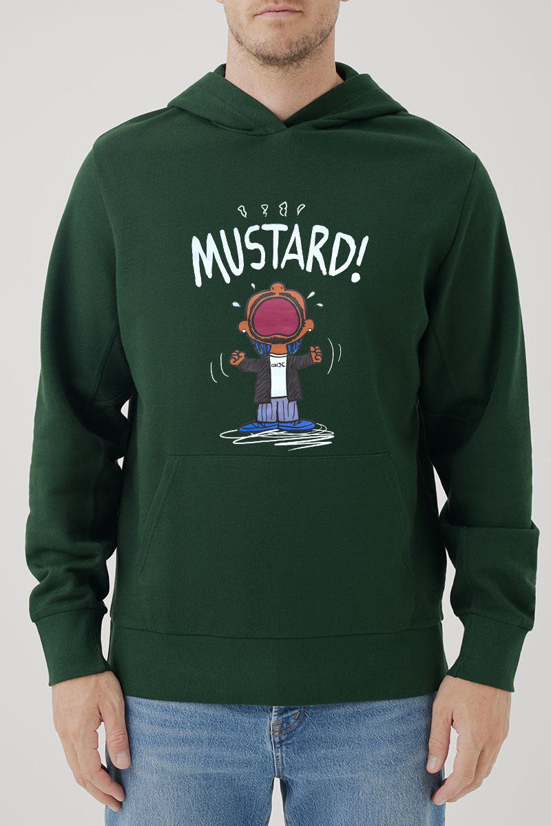 GNX  reversible print men's hoodie