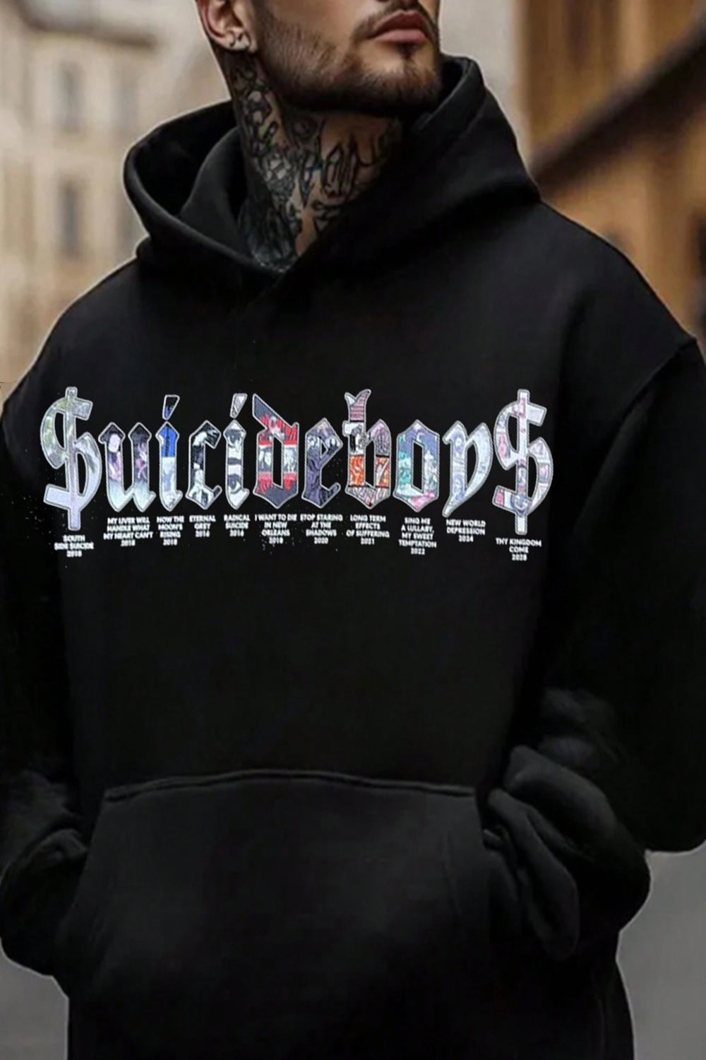 $uicideboy$ one side hoodie