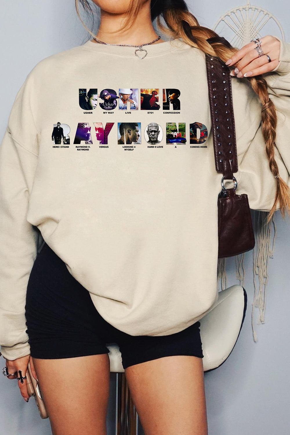 Usher Concert Sweatshirt For Women