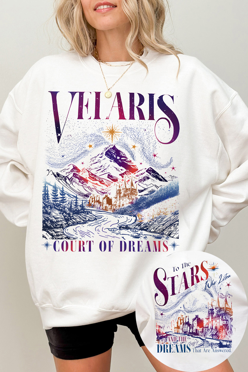 Velaris City of Starlight Sweatshirt For Women