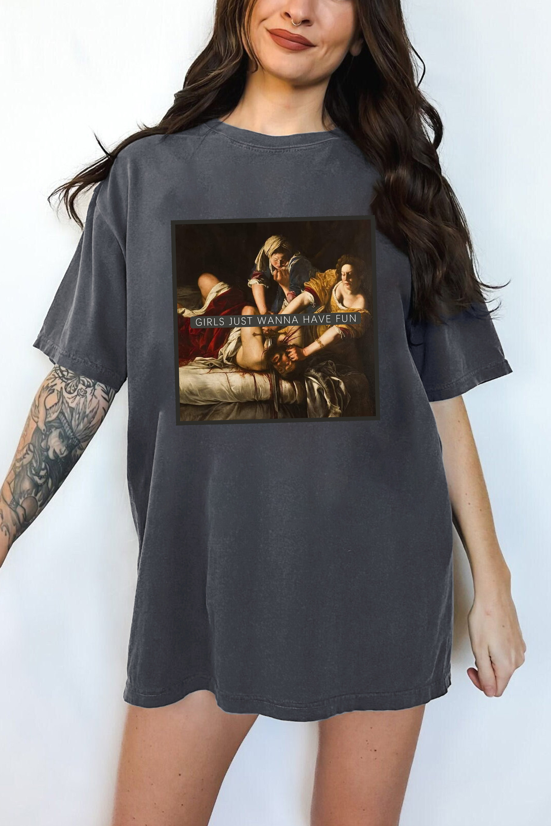 Girls just wanna have fun slogan Tee For Women