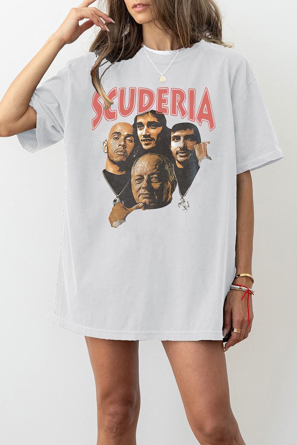 Scuderia F1 Team Parody Graphic Tee For Women