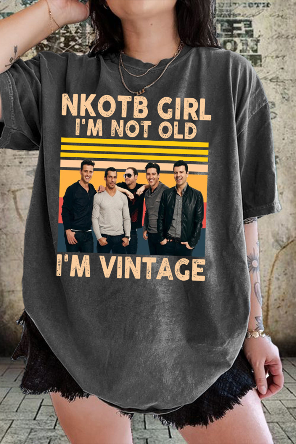 NKOTB Vintage New Kids On The Block Tee For Women