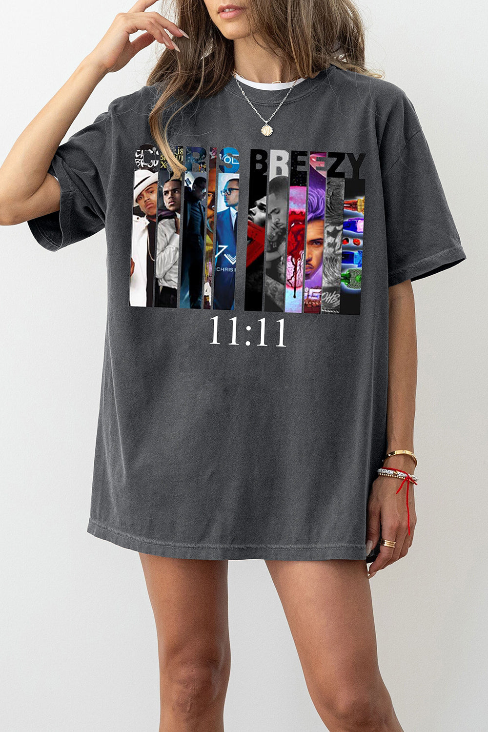 Chris Brown Albums Tee For Women