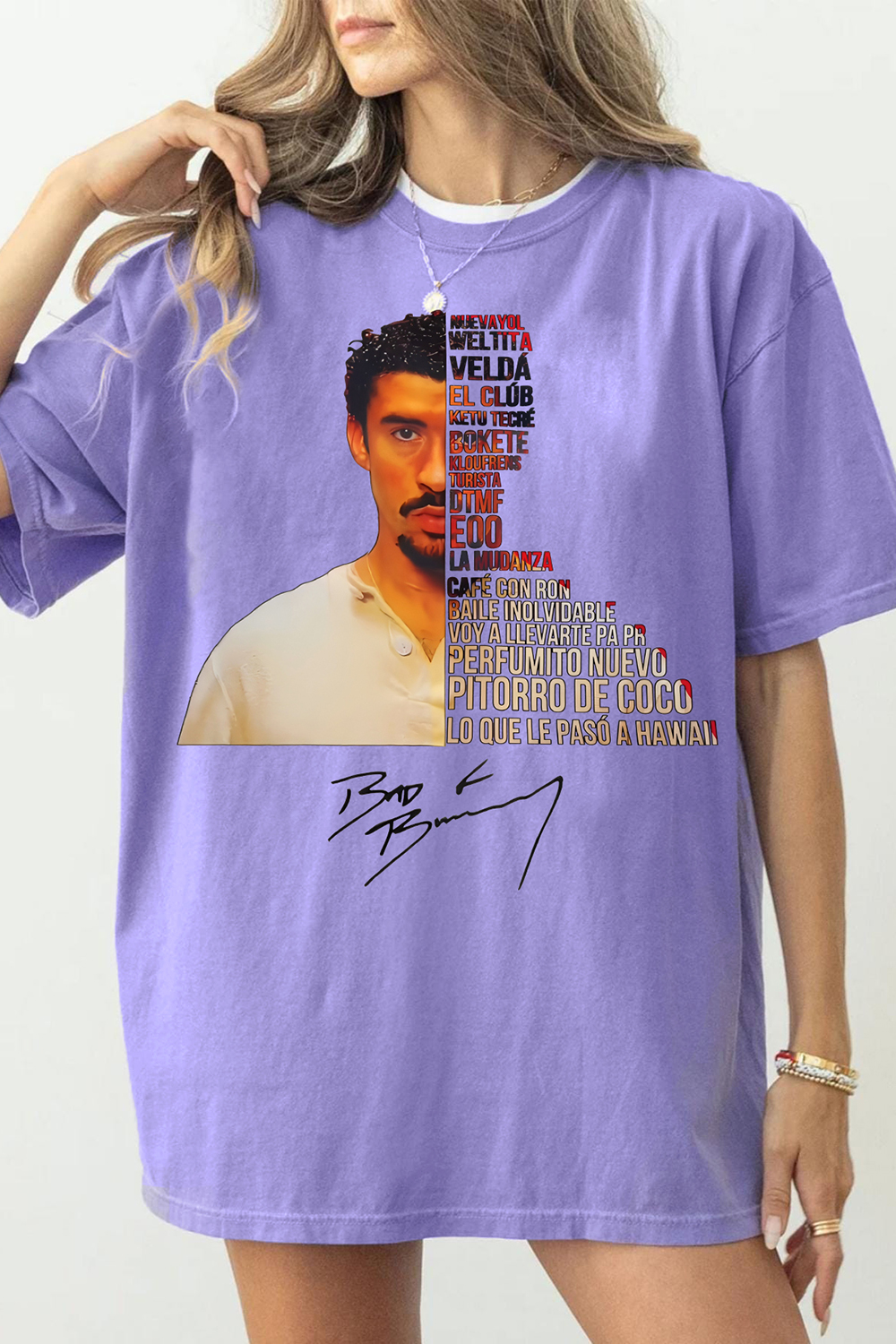 Bad Bunny Album DTMF Graphic Tee For Women