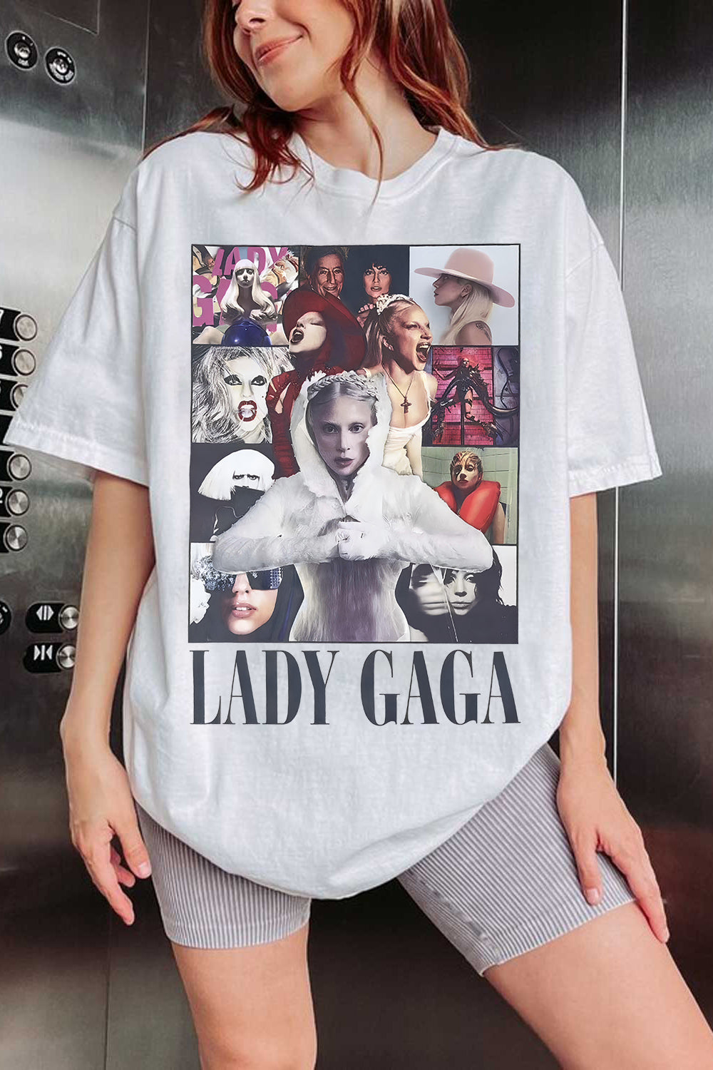 Lady Gaga Music Iconic Album Graphic Tee For Women