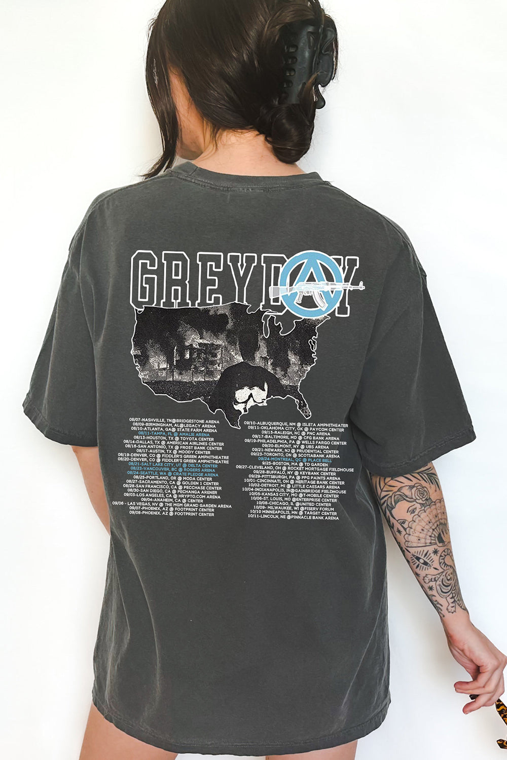 gd 2024 sb Hip-Hop Vintage Tee For Women