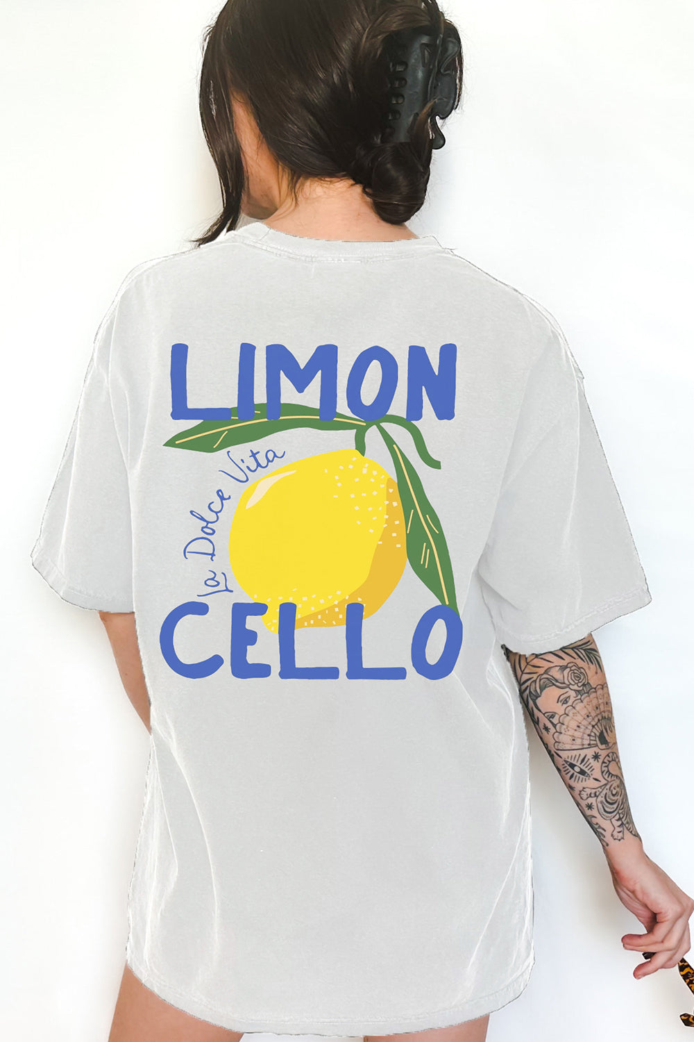 Limoncello La Dolce Vita Italy Tee For Women
