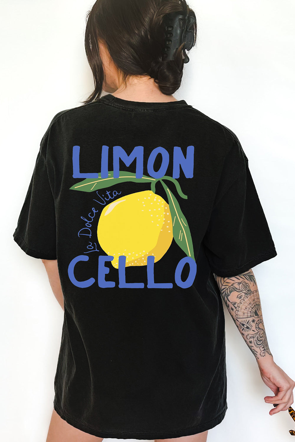 Limoncello La Dolce Vita Italy Tee For Women