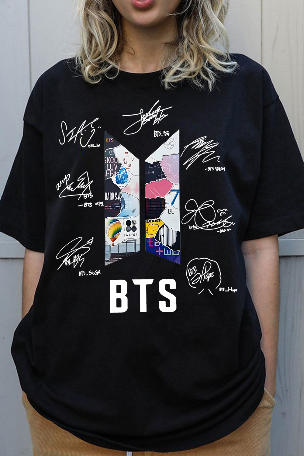 Happy 12th Anniversary BTS Short-sleeved T-shirt