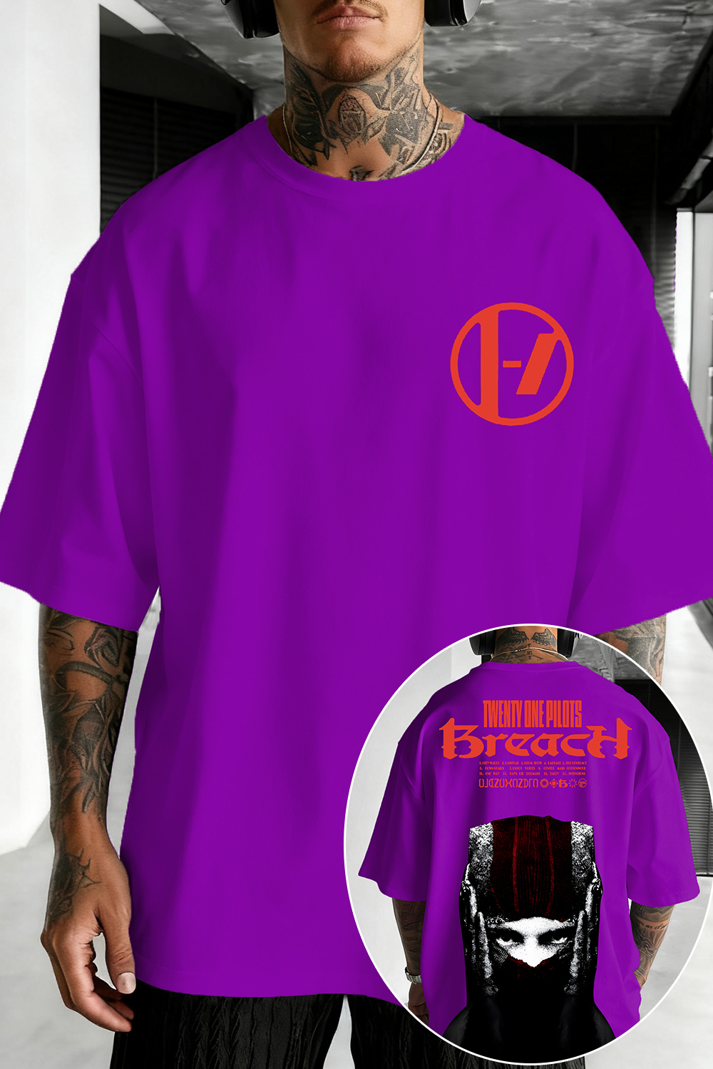 Twenty One Pilots Poster 2-Sided Print T-Shirt