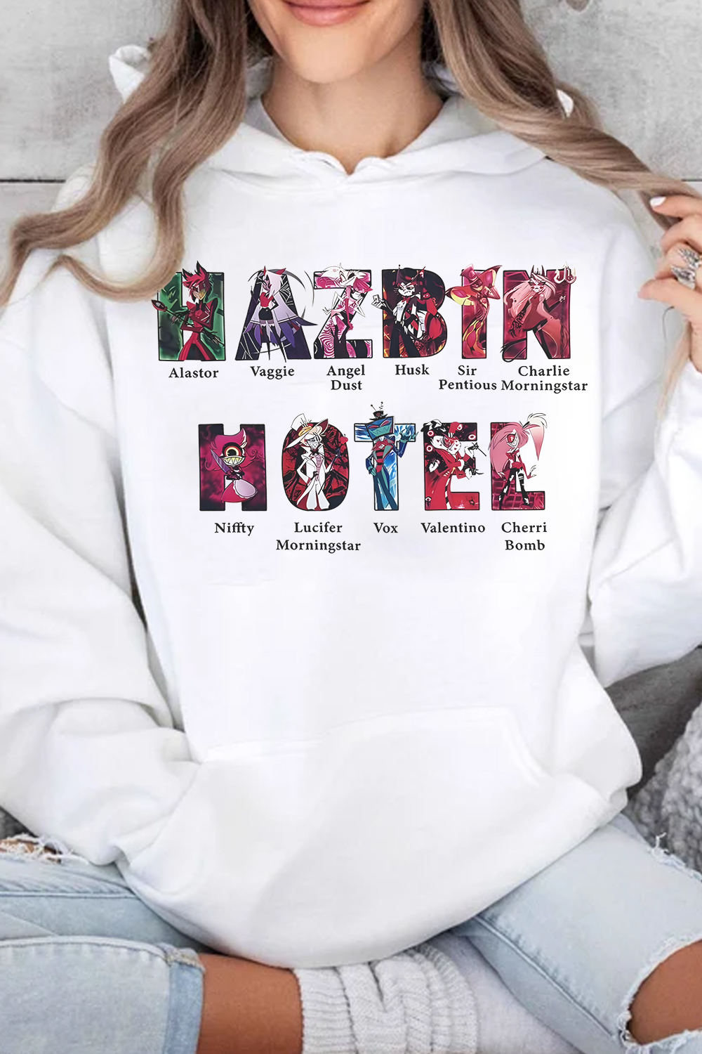 Hazbinhotel Hoodie For Women