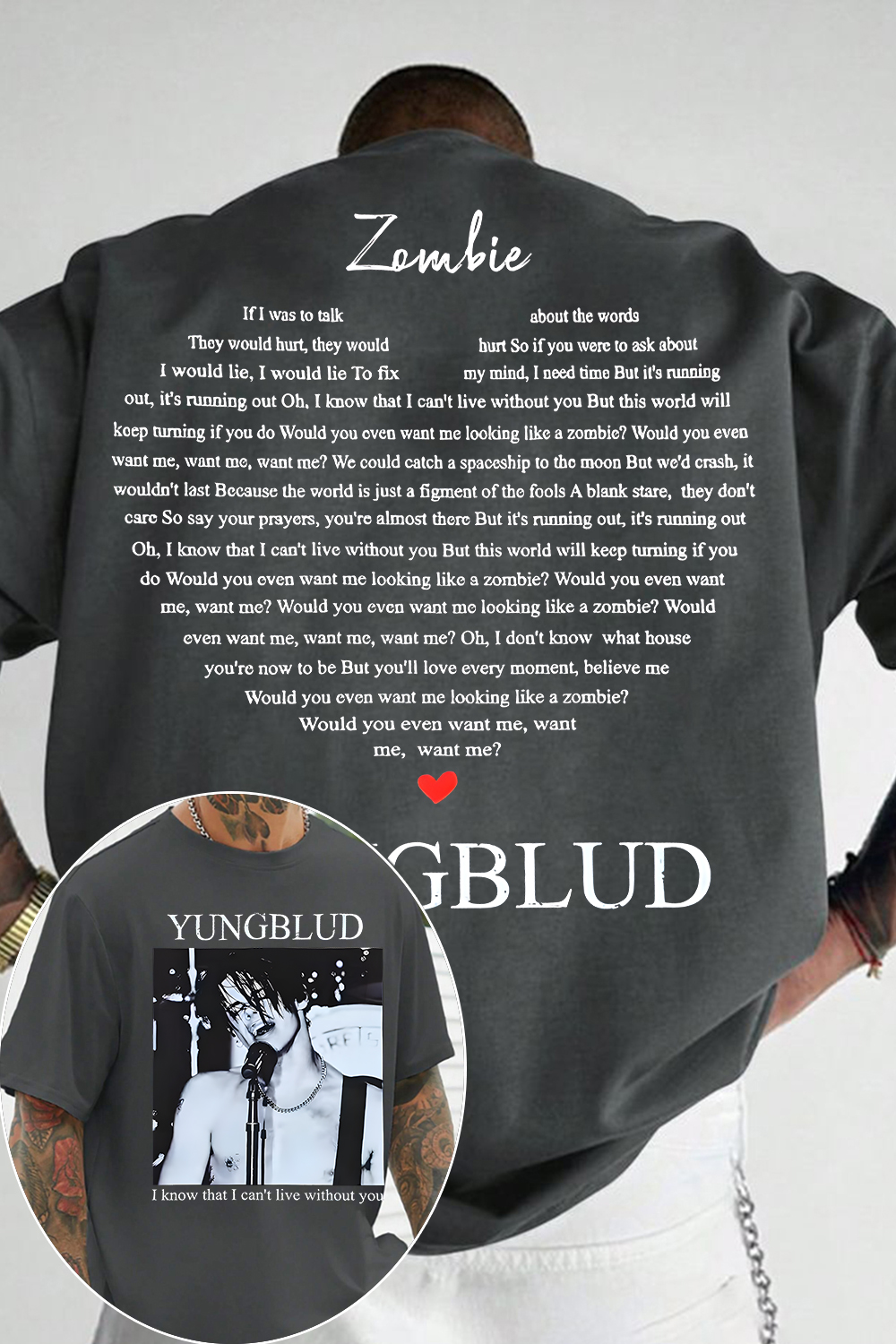 Yungblud & Zombie Shirt For Men