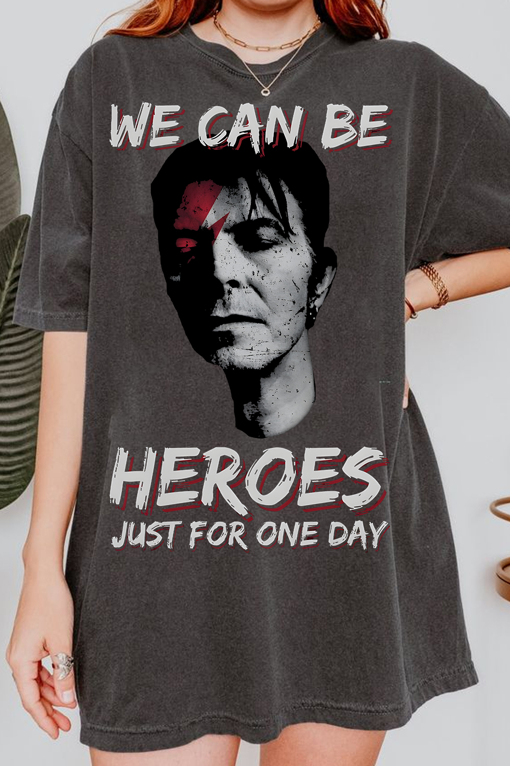 David Bowie We Can Be Heroes Women's T-Shirt